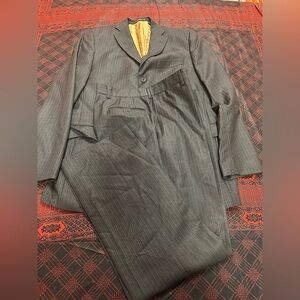 Ted Baker Endurance classic gray pinstripe suit. 
Size 3 (30) suit jacket